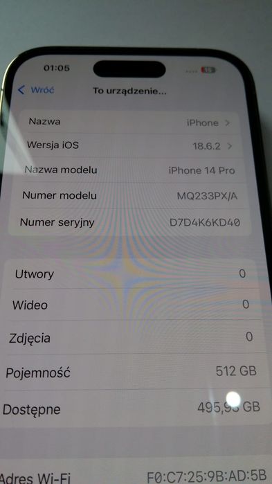 Iphone 14 pro 512 GB stan bdb nie pro max 13pro 15 16 czy 17 jak nowy