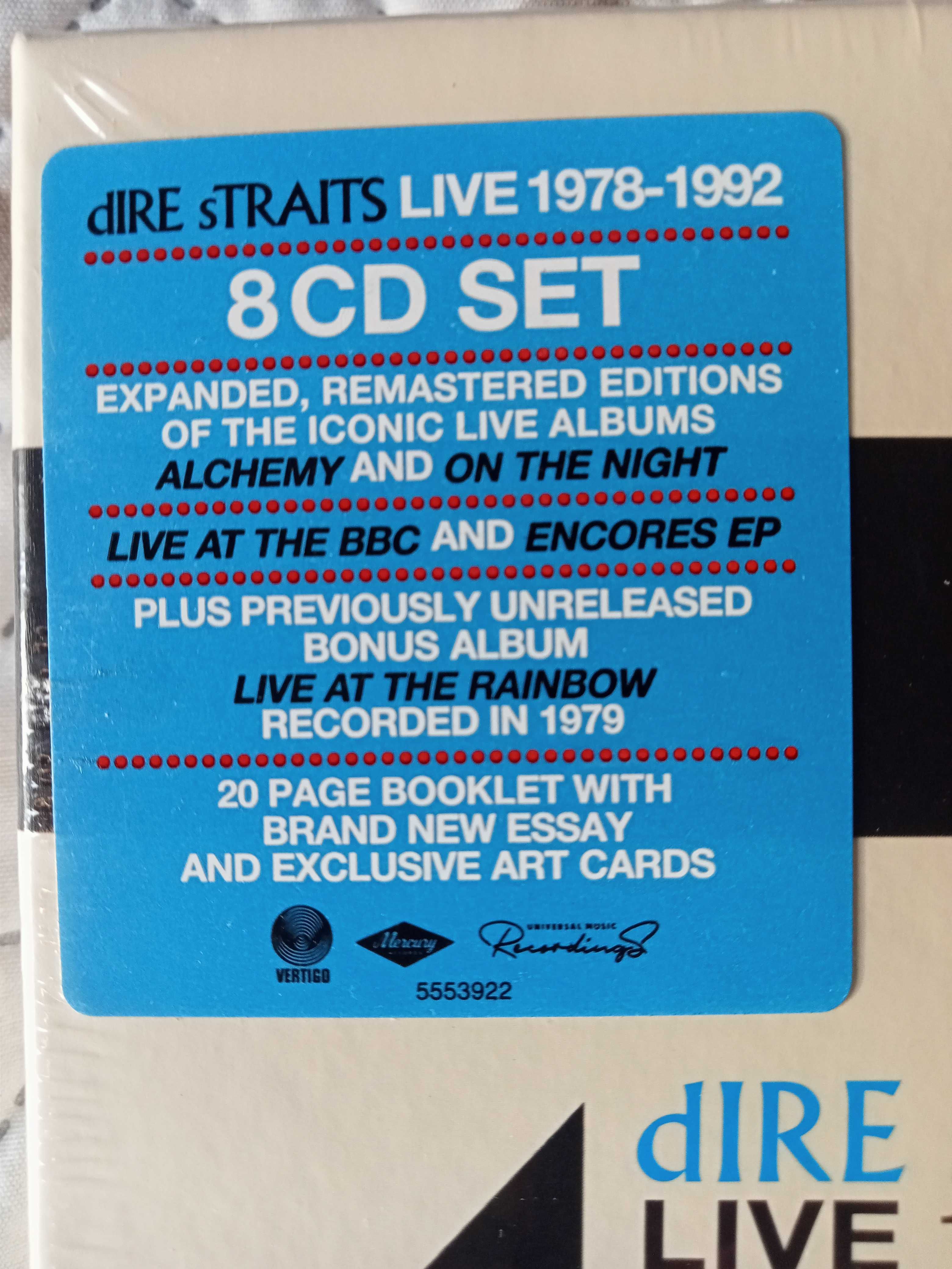 Dire Straits Live 1978-92, 8 x cd box