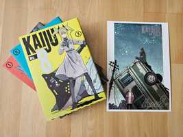 Manga Kaiju no. 8, tomy 1-3 + karta festiwalowa