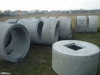 kregi betonowe, studnie,szamba