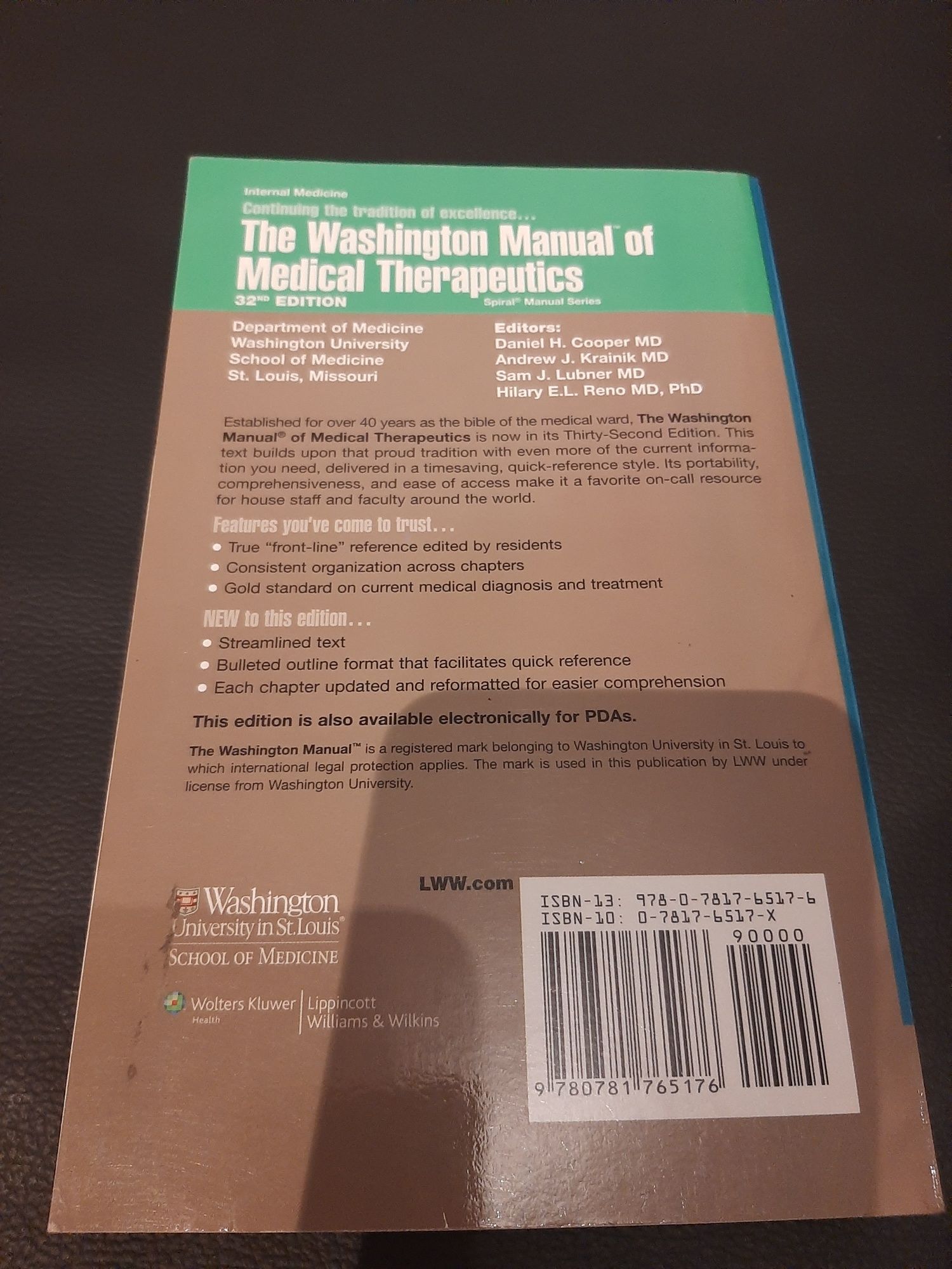 Medicina Microbiologia Immunology Warren Levinson Washington manual