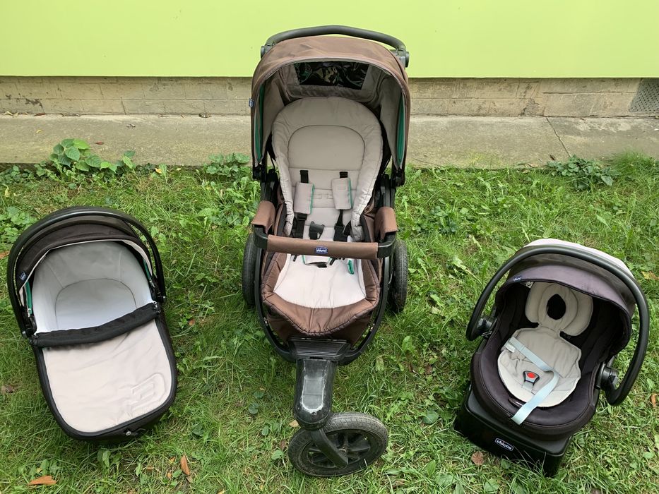 Коляска 3 в 1 Chicco Trio Activ3 Top ЛЮЛЮКА+ПРОГУЛКА+АВТОКРІСЛО