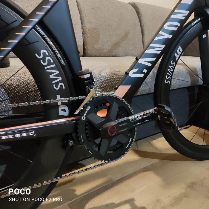 Canyon Speedmax CF SLX Ultegra Di2  rozm M Ceramic Speed  Pomiar mocy