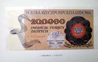 Banknot PRL 200000 zł 1989 st.1 UNC