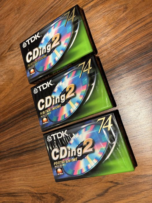 Kaseta magnetofonowa TDK Chrome 3 szt.