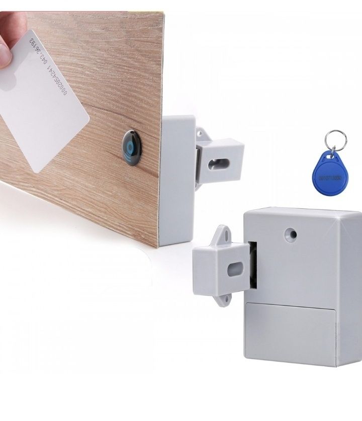 Электронный скрытый RFID замок с 3 ключами