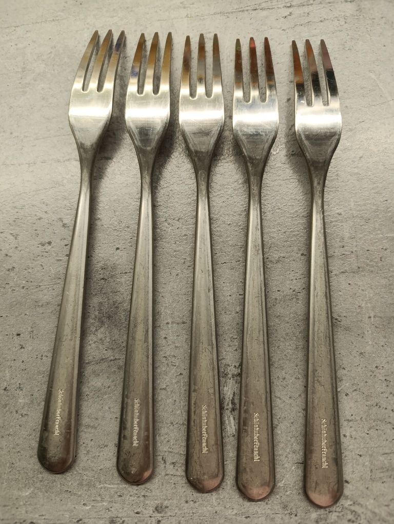 Schönhuber franchi stare niemieckie widelce zestaw 5 sztuk komplet