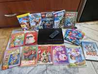 Odtwarzacz filmów DVD + 15 bajek dla dzieci LEGO STAR WARS SCOOBY-DOO