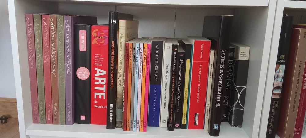 Livros (+ de 300) de arte moderna e contemporânea