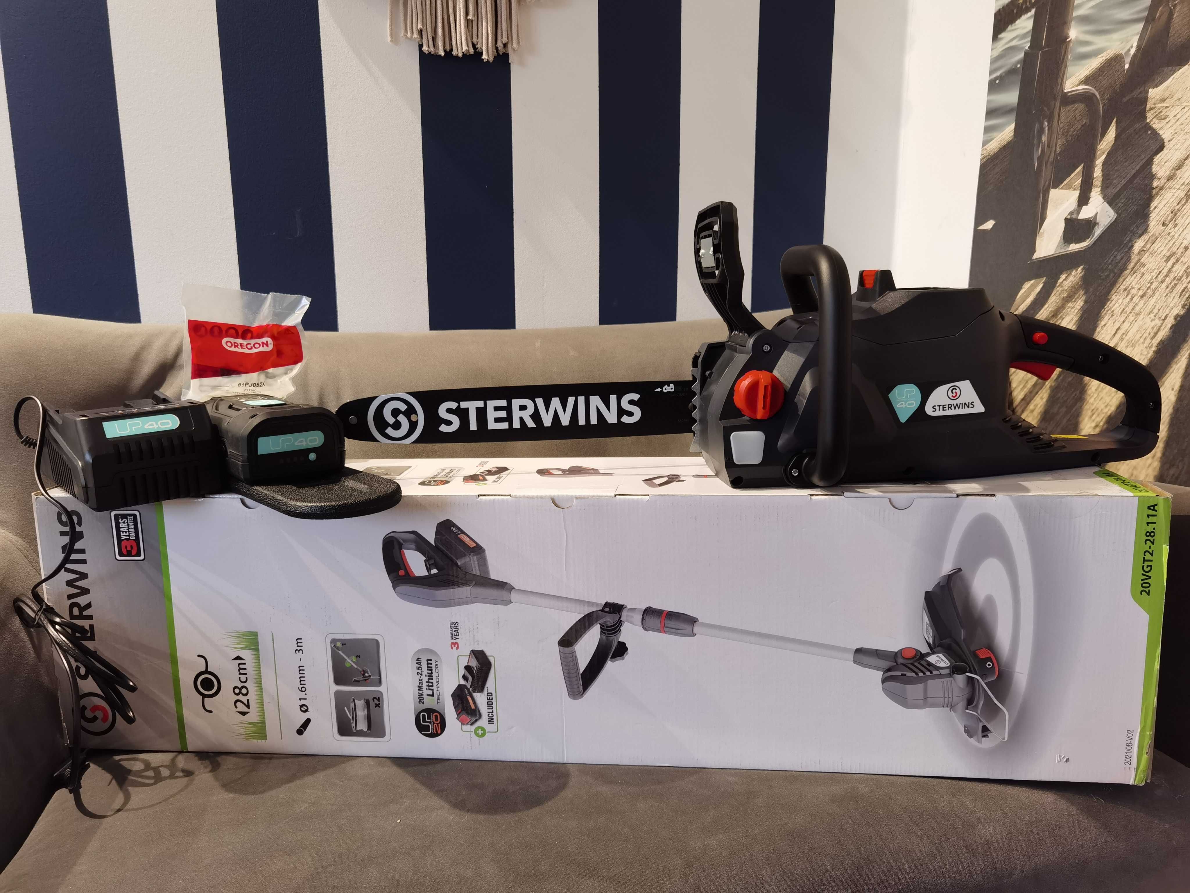 Sterwins 40VCS2 Dewalt Makita Ryobi piła łańcuchowa akumulatorowa kosa