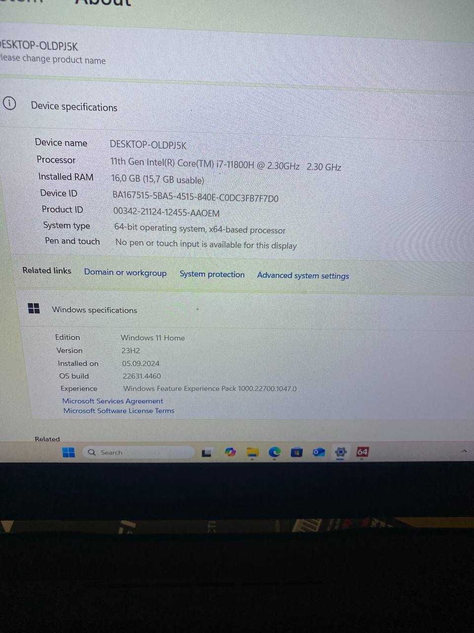 Продам MSI Pulse GL66 11UGKV (i7-11800H | 16Gb | 512Gb SSD)