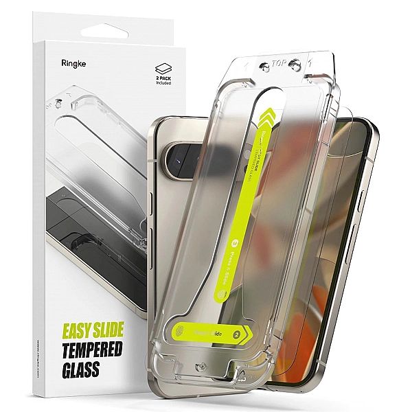 Szkło Hartowane Ringke Easy Slide 2-Pack Google Pixel 9 / 9 Pro Clear