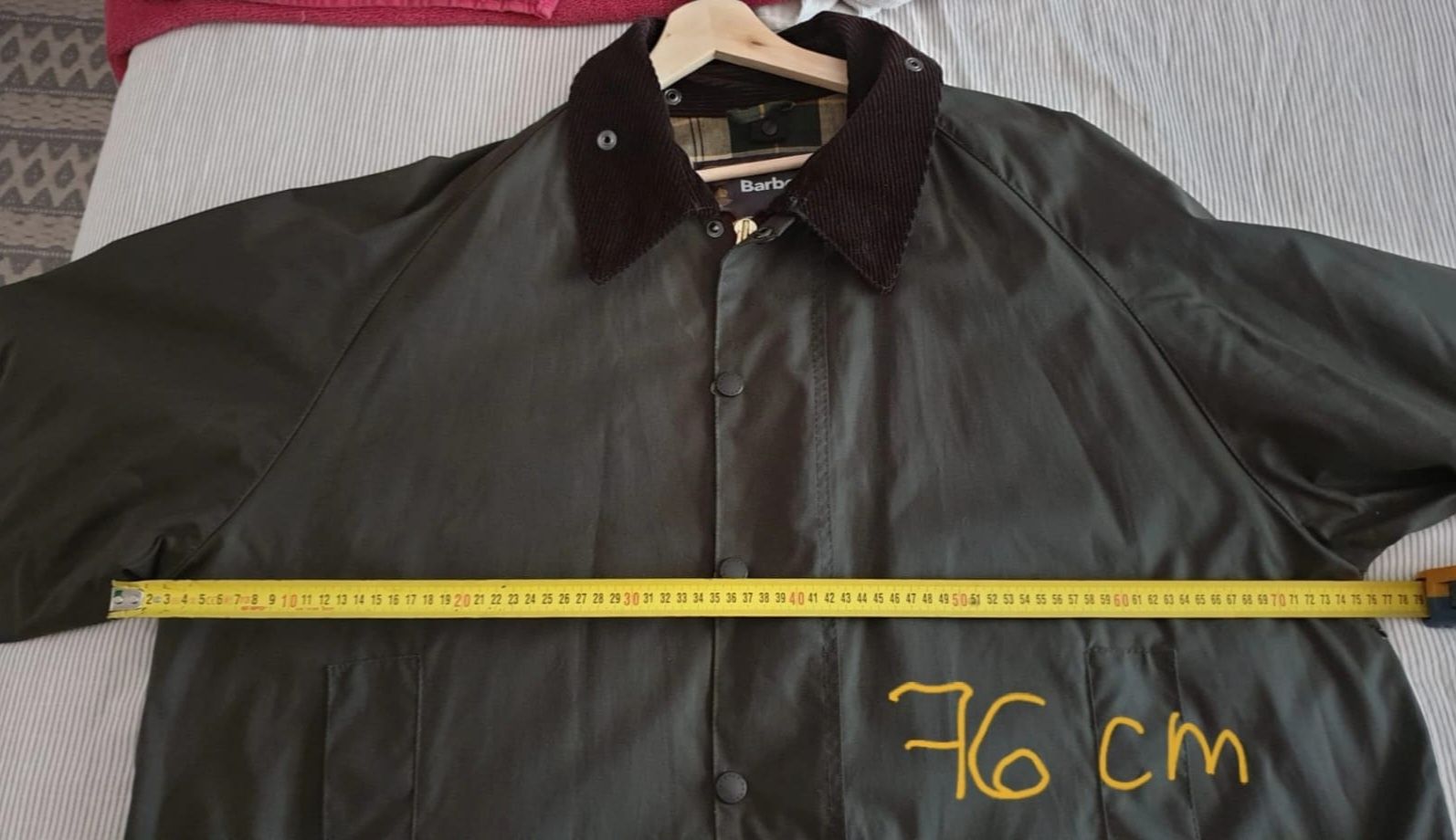 Casaco BarBour Beaufort olive XXXL novo