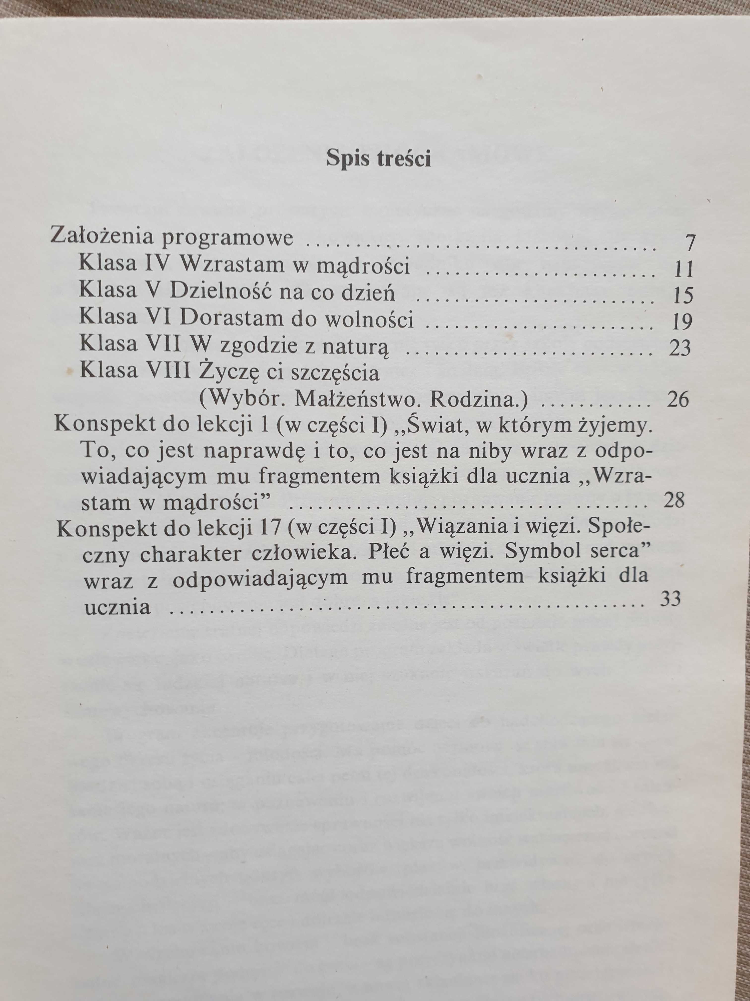 "Życie i miłość. Program wychowania dzieci i młodzieży"