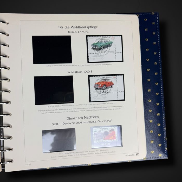 Niemiecki album na znaczki w etui elegancki b5/020119