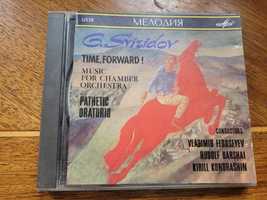 CD G.Sviridov Time,Forward! / Pathetic Oratorio 1991 Mełodia USSR