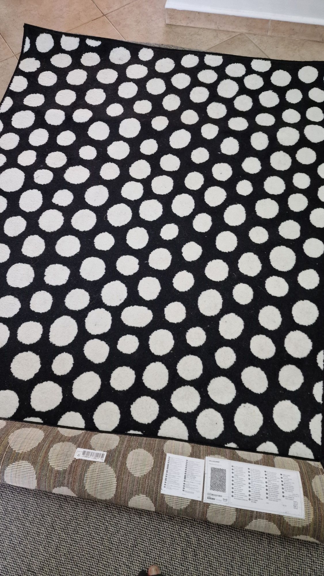Tapete ikea ullgump impecável