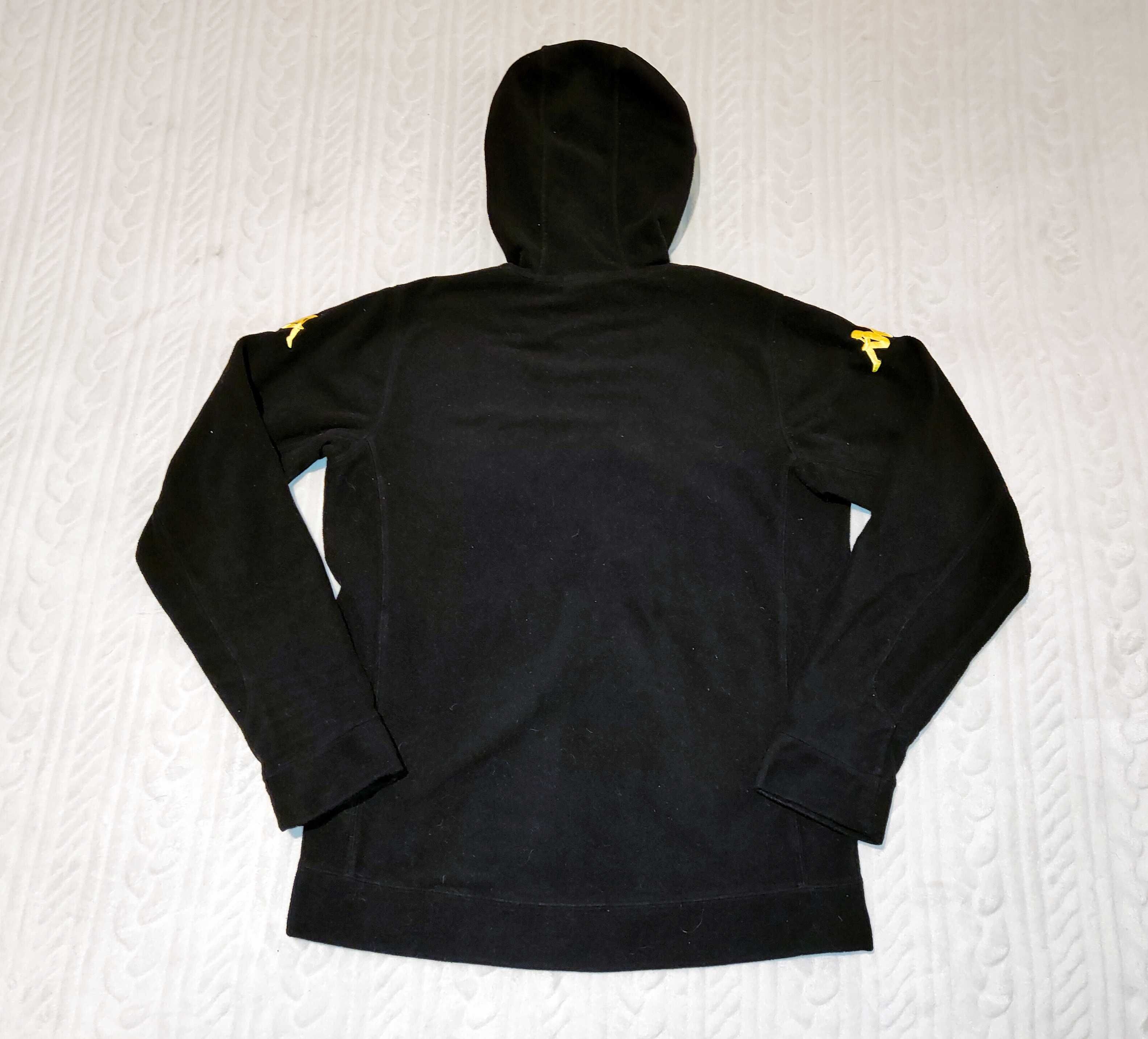 BVB Borussia Dortmund piłkarski sportowy POLAR z kapturem KAPPA M