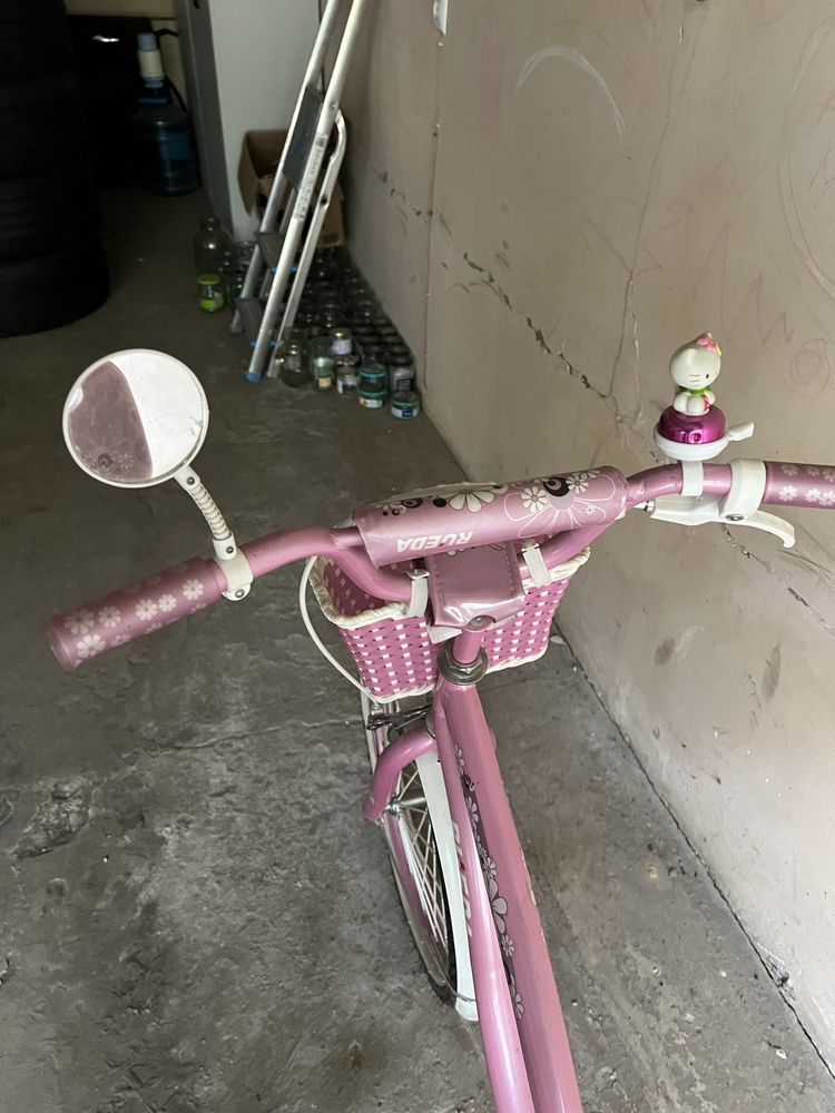 Детский велосипед для девочки, RUEDA, б/у,