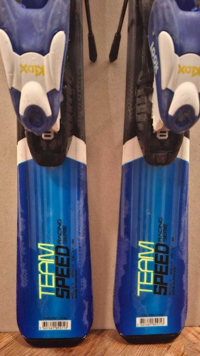 Narty dziecięce DYNASTAR Team Speed 110 cm + wiązania Look KidX