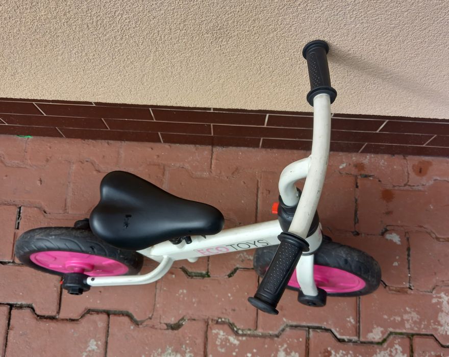 Rowerek rower biegowy 3w1 ecotoys pedała kółka boczne