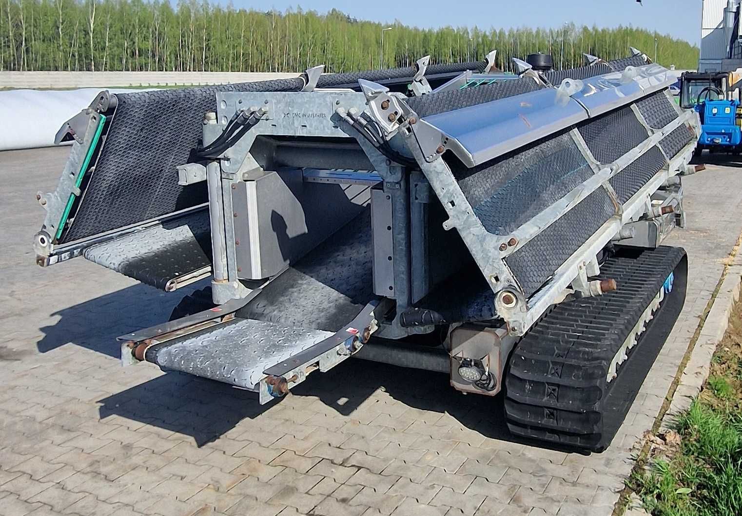 Kombajn do łapania kurczaków