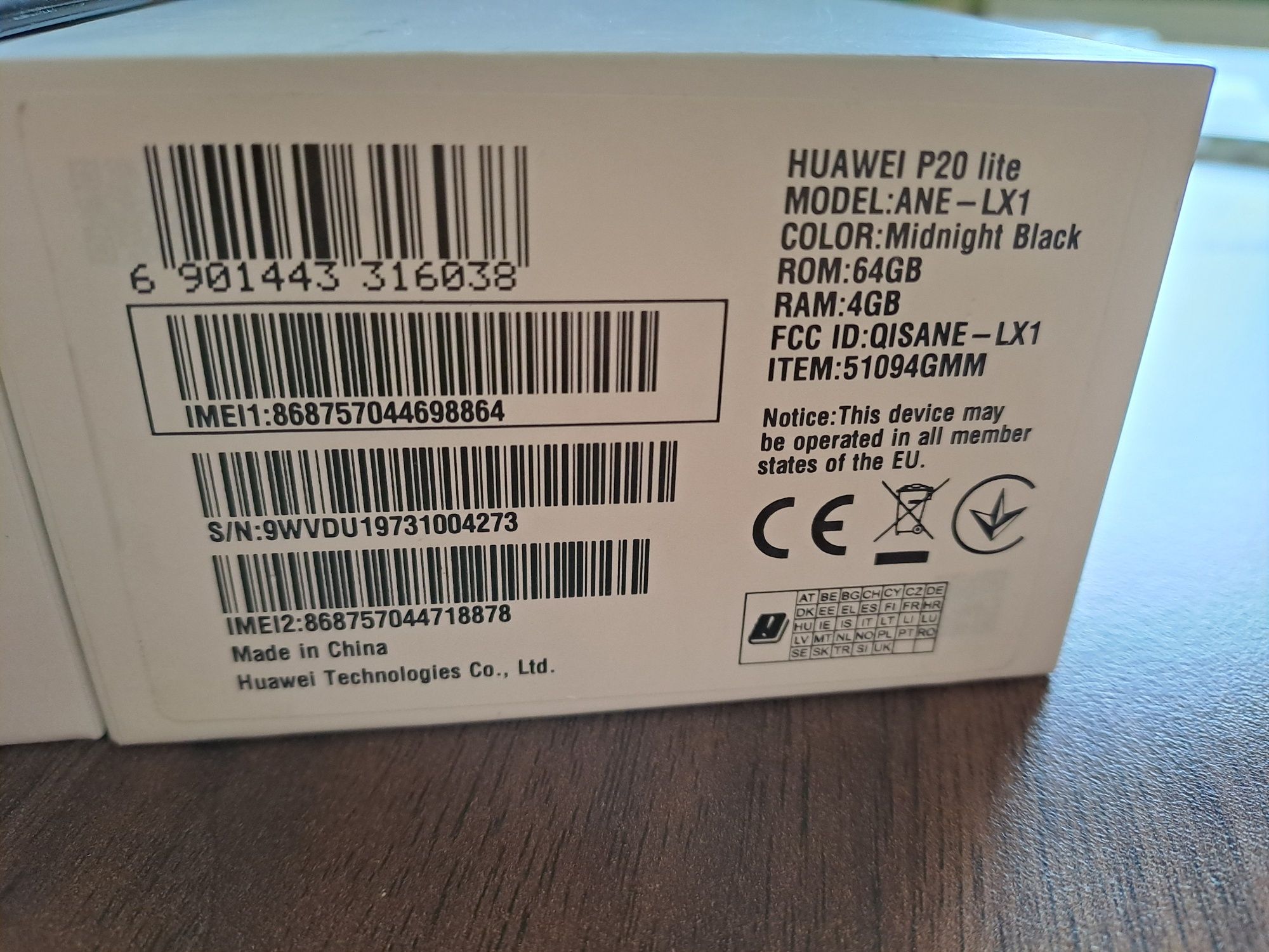 Smartfon Samsung HUAWEI P20 lite