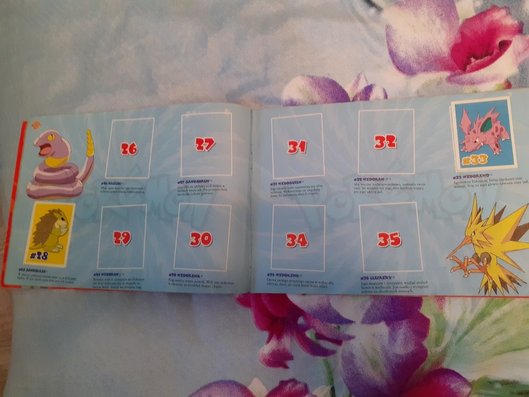 Album Pokemon Moja kolekcja Chipita Złap je wszystkie pusty