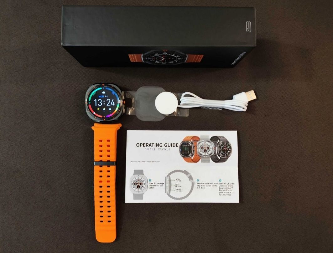 Smartwatch Galaxy Ultra nowy MENU PL
