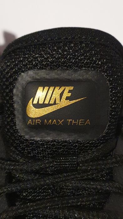 Sneakersy damskie czarne Nike Air Max Thea rozmiar 36.5  wkładka 23 cm