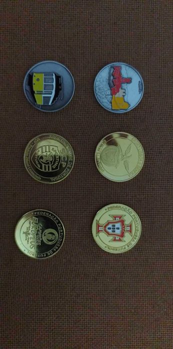 Medalhas de Portugal e clubes 4€
