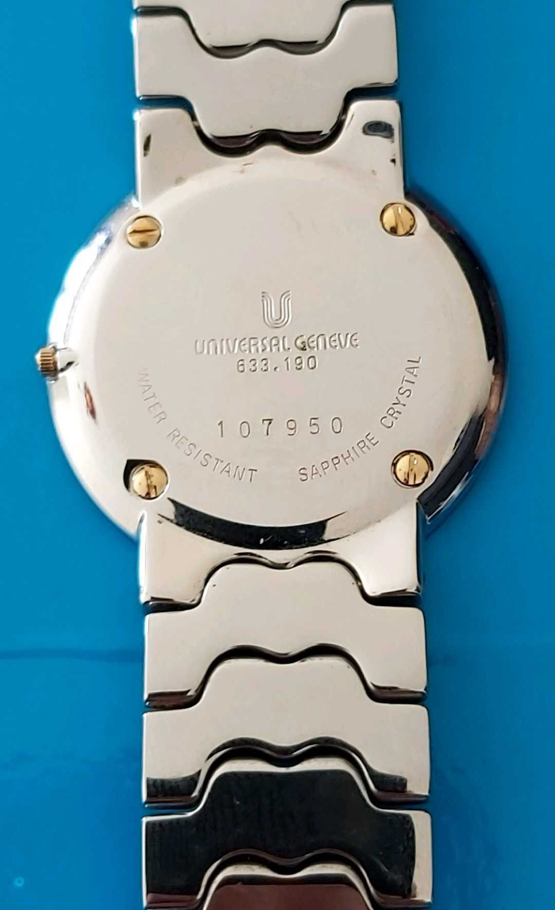 Relógio Universal Geneve Vintage, 1990 a 1999
