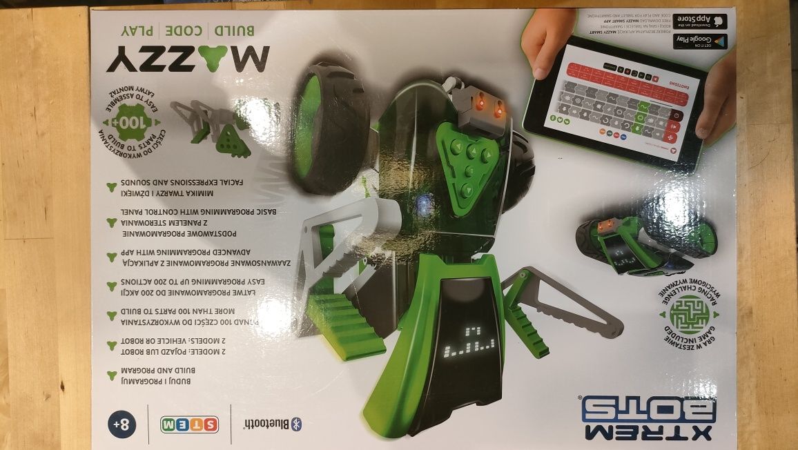 Xtrem Bots - Mazzy, robot z możliwością programowania