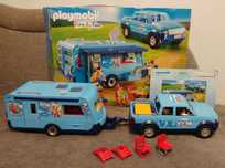 Zestaw Playmobil pickup z przyczepą   9502