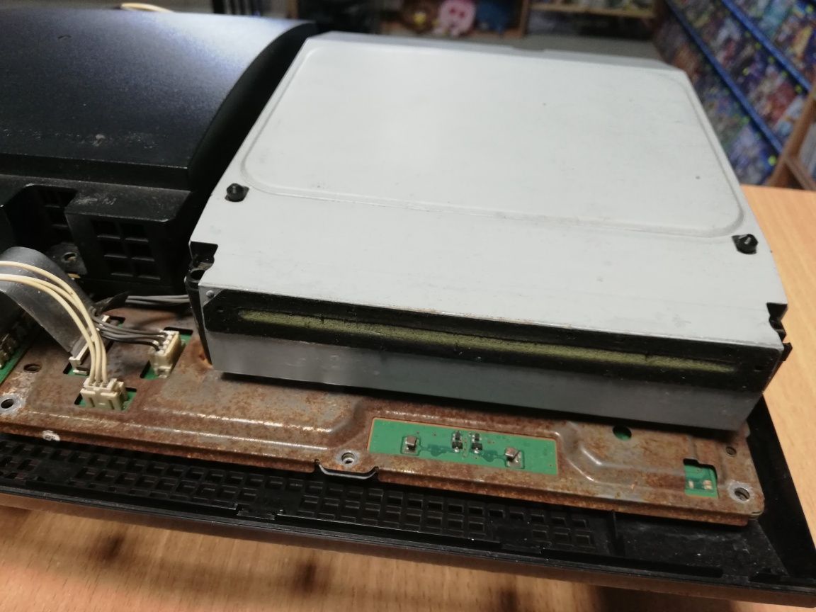 Konsola PS3 Fat Uszkodzona Na Części Sprawny Zasilacz