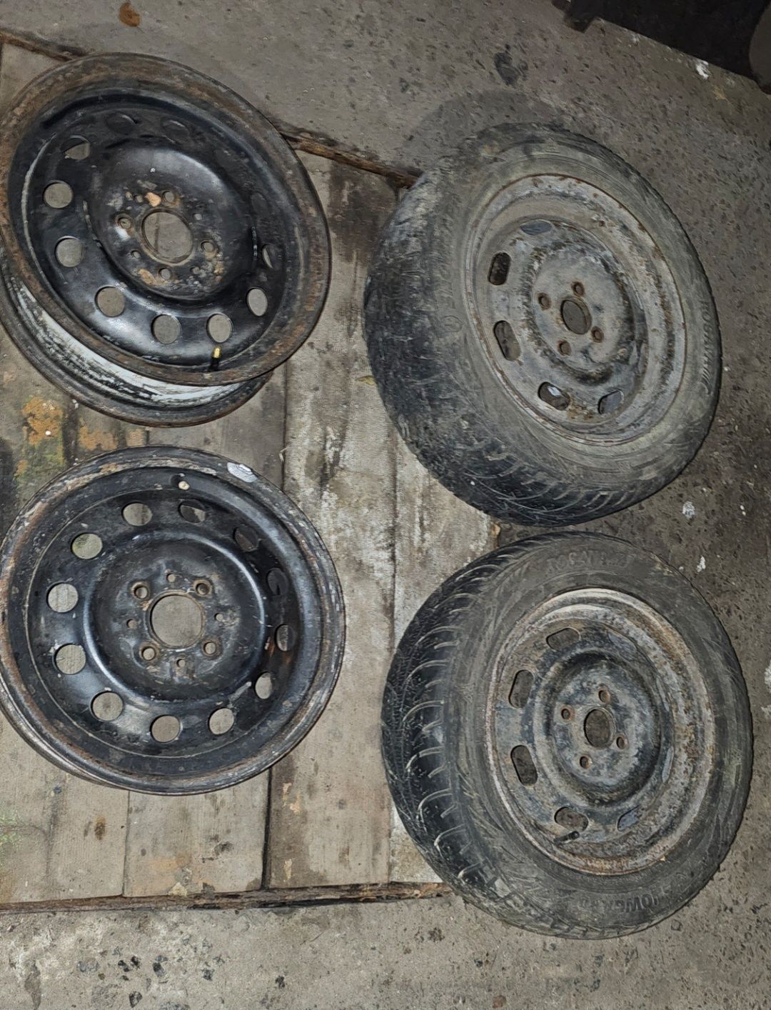 Диски ВАЗ 13 4×98, Опель 14 4×100, резина лето 185/65/14