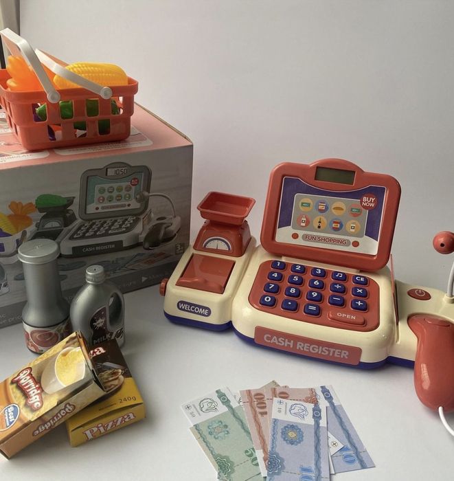 Хит! Детский кассовый аппарат. Дитячий кассовый аппарат