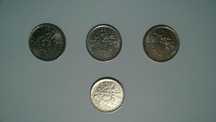 Moedas República Francesa - 5 Franco