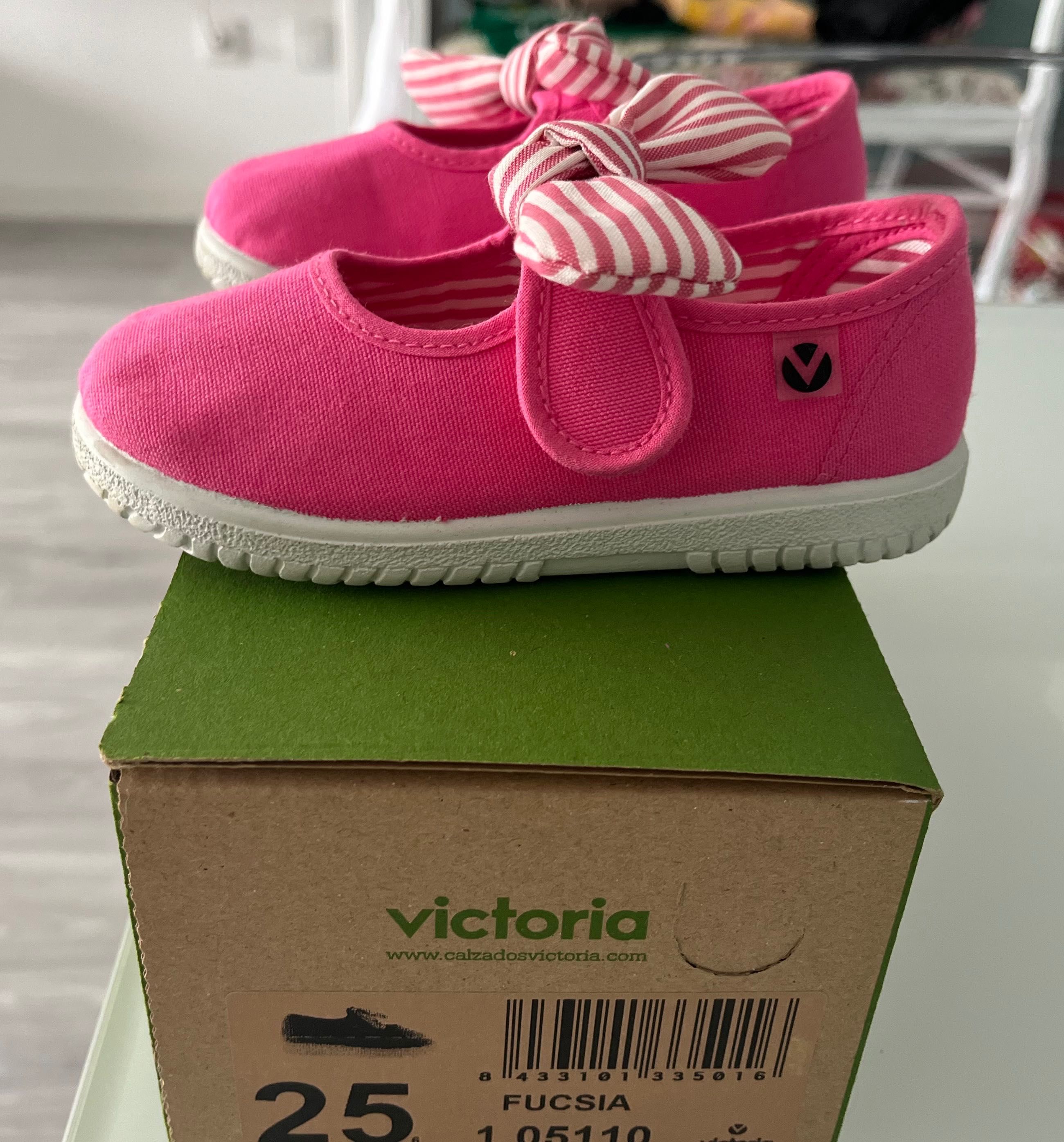 Sapatos rosa Victoria