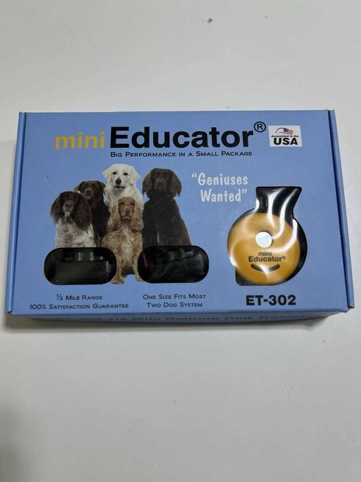 obroża elektroniczna educator et-302 dla 2 psiaków stan nowa