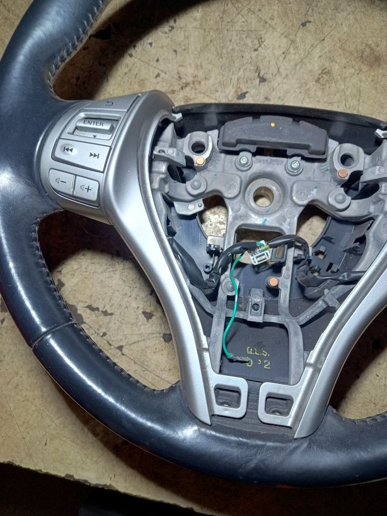 Kierownica multi funkcja skóra Nissan Qashqai II J11 oryginał