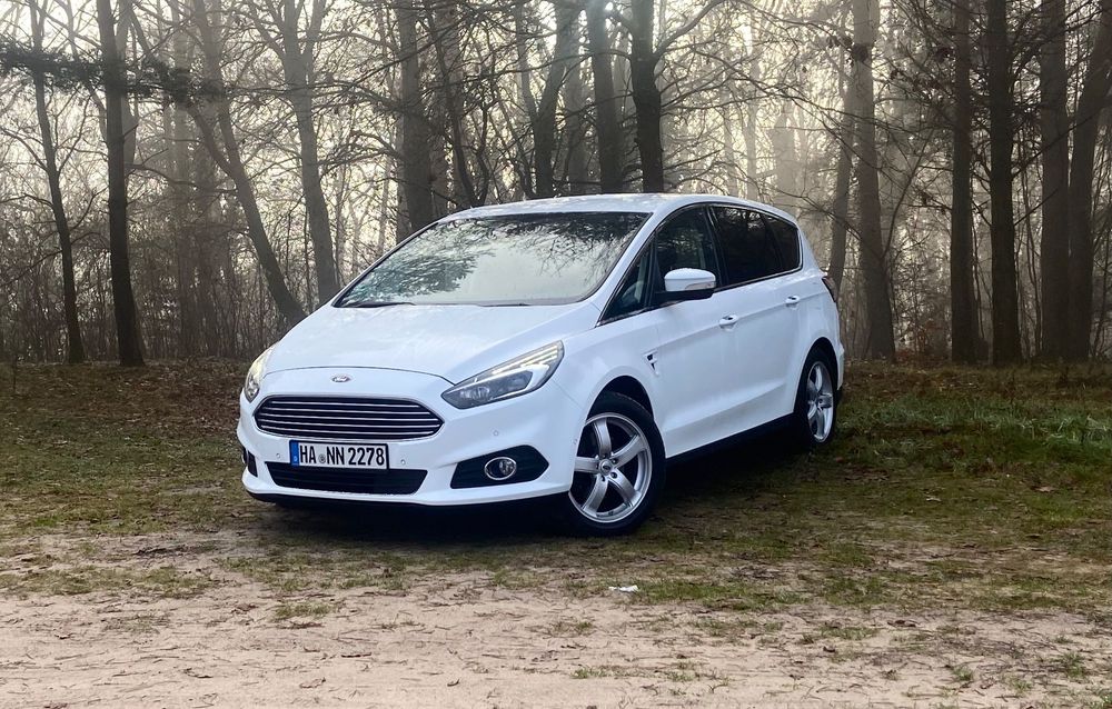 Ford S-Max S max titanium  android el klapa full led acc grzana szyba