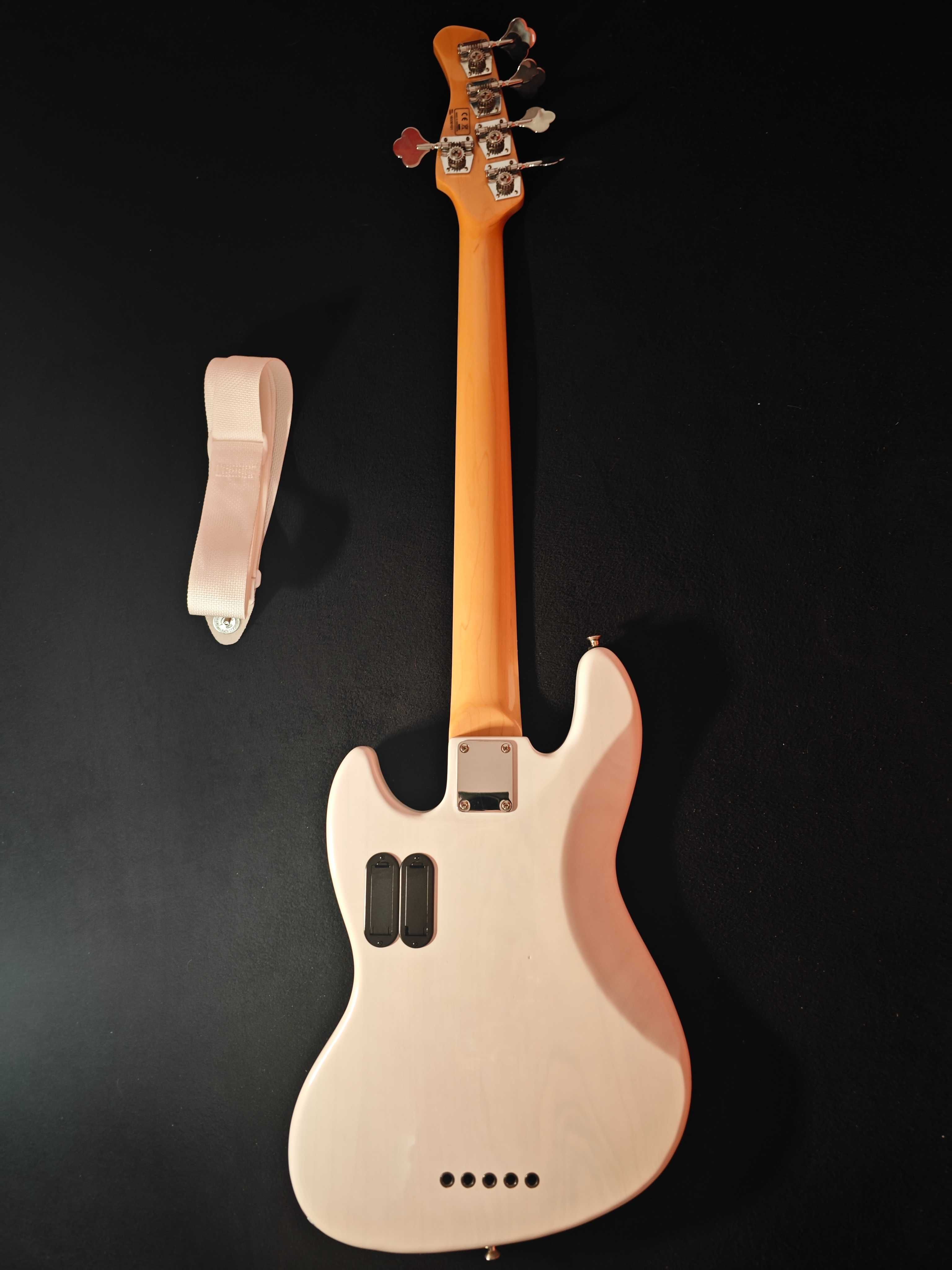 Gitara basowa Marcus Miller Sire V7 Vintage jazz bas 5 strun biały