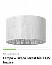 Lampa wisząca biała