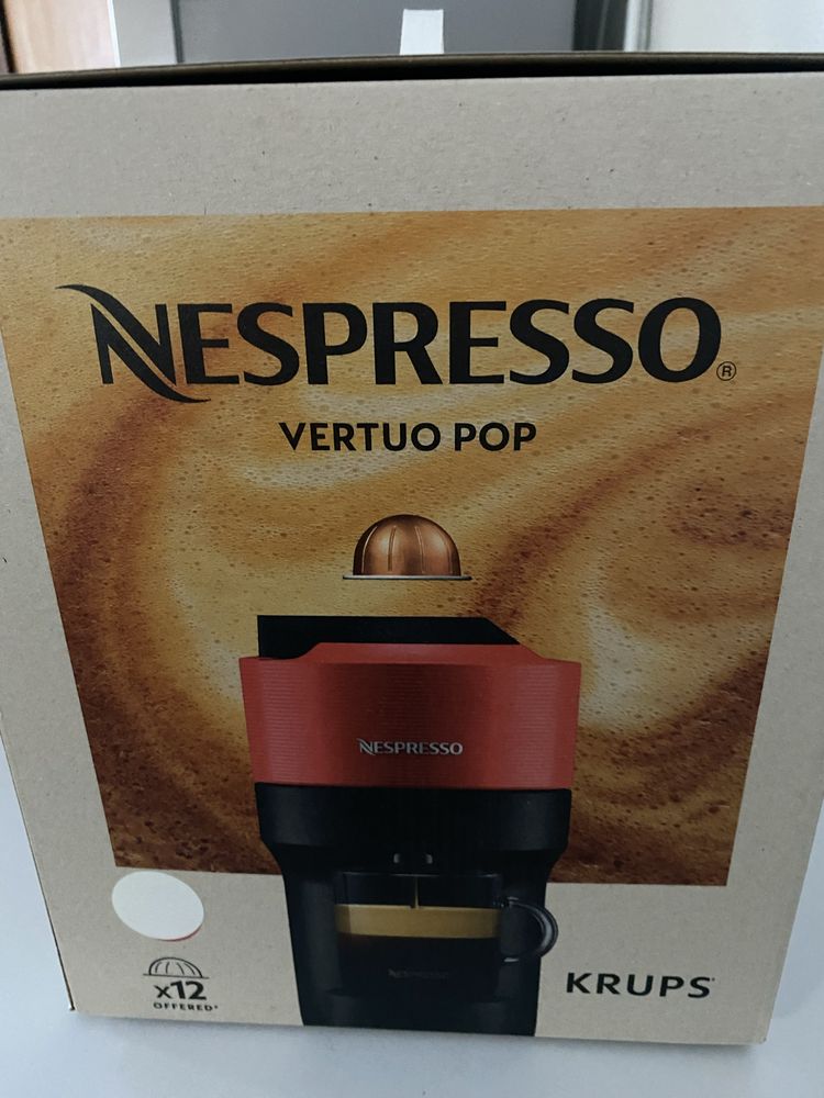 Máquina de Café KRUPS Nespresso Vertuo Pop Branco