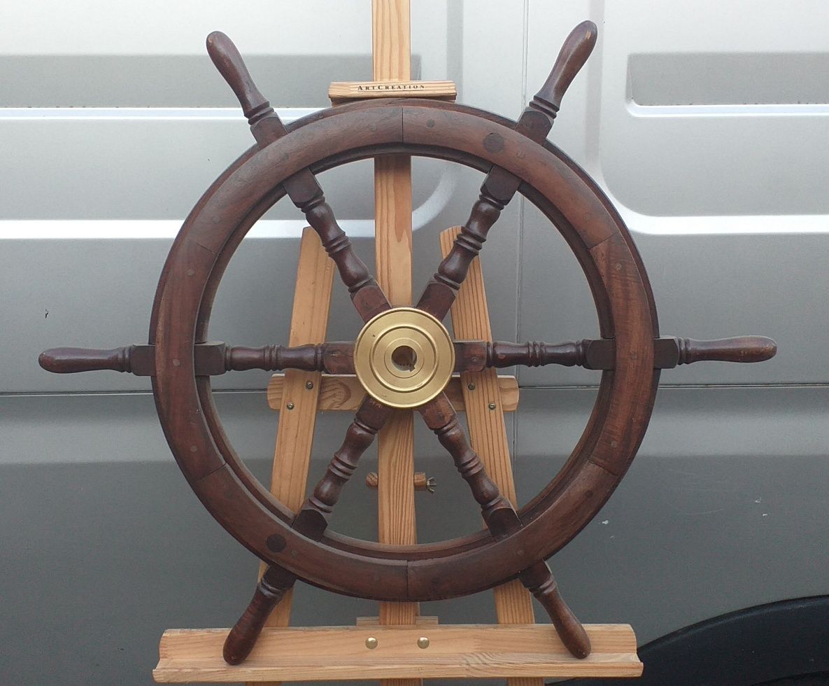Roda de Leme de Barco