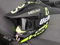 Kask na Cross Quad Rower Hulajnogę i gogle