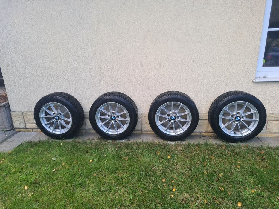 Alufelgi 16 z oponami zimowymi oryginalne bmw