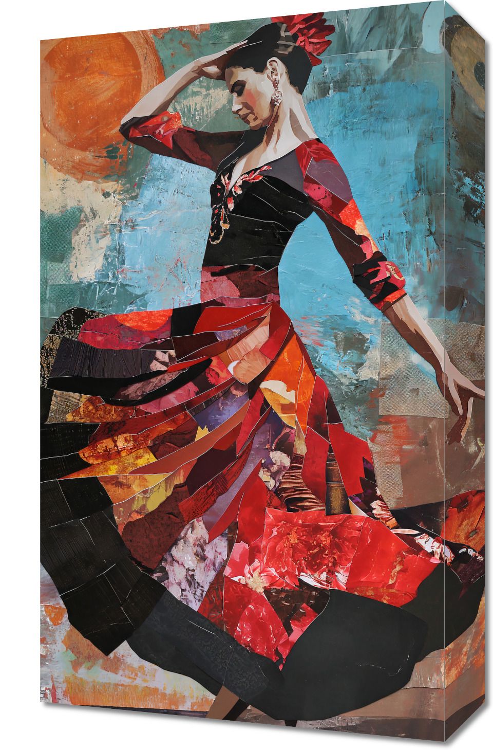 Obraz 30x50cm Taniec Flamenco