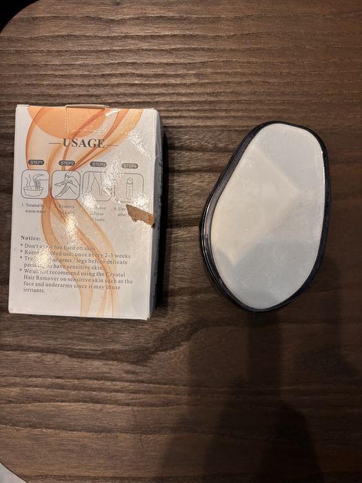 2x czarny i złoty BEZBOLESNY depilator